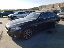 Salvage cars for sale from Copart Fredericksburg, VA: 2013 BMW 528 XI