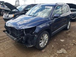 Salvage cars for sale at Elgin, IL auction: 2015 Volkswagen Tiguan S