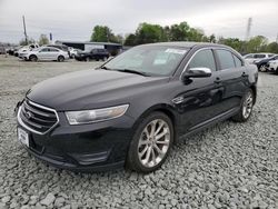 Salvage cars for sale from Copart Mebane, NC: 2015 Ford Taurus Limited