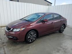 Salvage cars for sale from Copart Ellenwood, GA: 2013 Honda Civic EXL
