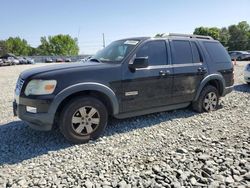 Salvage cars for sale from Copart Mebane, NC: 2007 Ford Explorer XLT