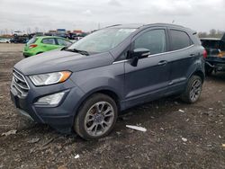 Salvage cars for sale at Columbus, OH auction: 2020 Ford Ecosport Titanium