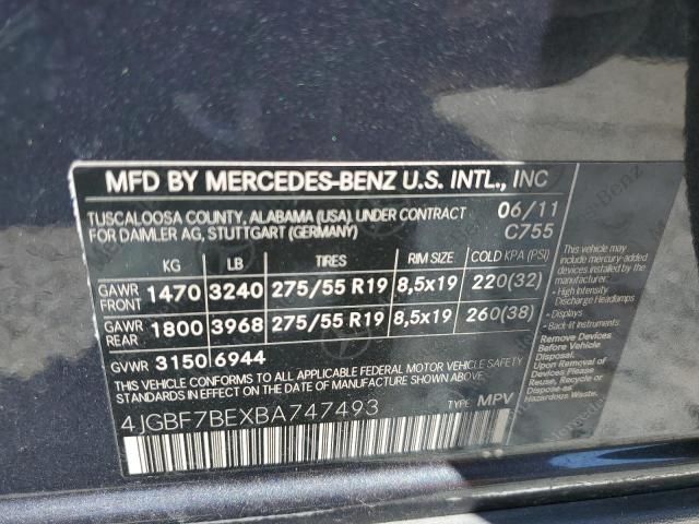 2011 Mercedes-Benz GL 450 4matic