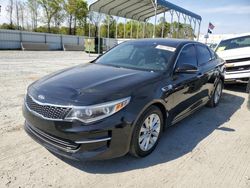 Salvage cars for sale at Spartanburg, SC auction: 2017 KIA Optima EX