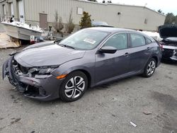 Salvage cars for sale from Copart Exeter, RI: 2020 Honda Civic LX