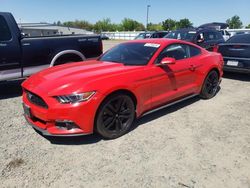 Salvage cars for sale at Sacramento, CA auction: 2015 Ford Mustang