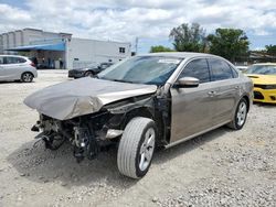 Vehiculos salvage en venta de Copart Opa Locka, FL: 2015 Volkswagen Passat SE