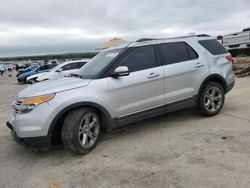 Salvage cars for sale at Grand Prairie, TX auction: 2015 Ford Explorer Limited
