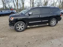 Salvage cars for sale at Cicero, IN auction: 2011 Nissan Armada SV