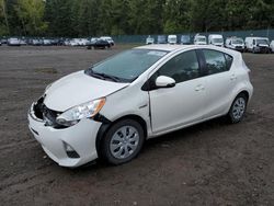 Salvage cars for sale at Graham, WA auction: 2014 Toyota Prius C