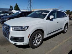 Audi Q7 salvage cars for sale: 2017 Audi Q7 Premium Plus