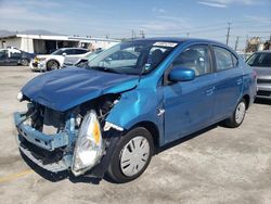 Salvage cars for sale at Sun Valley, CA auction: 2017 Mitsubishi Mirage G4 ES