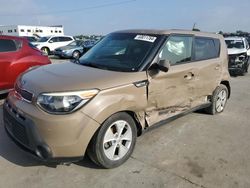 Salvage cars for sale from Copart Grand Prairie, TX: 2015 KIA Soul