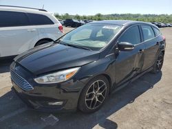 Salvage cars for sale at Cahokia Heights, IL auction: 2015 Ford Focus SE