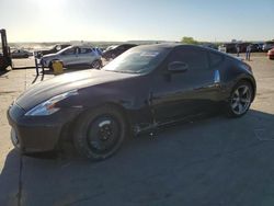 Salvage cars for sale from Copart Grand Prairie, TX: 2009 Nissan 370Z