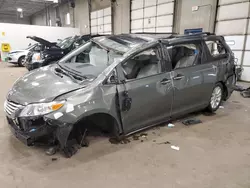 Salvage cars for sale from Copart Blaine, MN: 2011 Toyota Sienna XLE