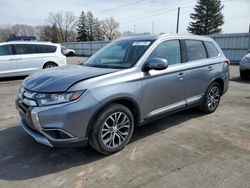 Salvage cars for sale at Ham Lake, MN auction: 2016 Mitsubishi Outlander GT