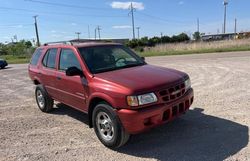 Isuzu Rodeo salvage cars for sale: 2001 Isuzu Rodeo S