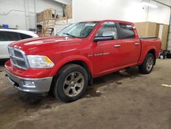 Dodge RAM 1500 salvage cars for sale: 2012 Dodge RAM 1500 Laramie