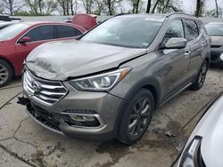 Salvage cars for sale at Bridgeton, MO auction: 2018 Hyundai Santa FE Sport