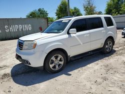 Vehiculos salvage en venta de Copart Midway, FL: 2012 Honda Pilot EXL