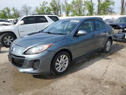 Salvage cars for sale from Copart Bridgeton, MO: 2013 Mazda 3 I