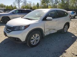 Salvage cars for sale at Waldorf, MD auction: 2012 Honda CR-V EXL