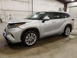 Salvage cars for sale at Avon, MN auction: 2021 Toyota Highlander Hybrid Limited