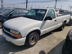 Salvage cars for sale at Sun Valley, CA auction: 2001 Chevrolet S Truck S10