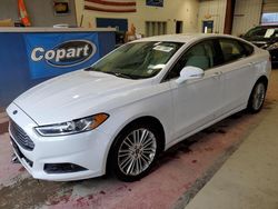 Salvage cars for sale from Copart Angola, NY: 2016 Ford Fusion SE