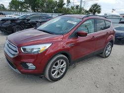 Salvage cars for sale from Copart Riverview, FL: 2018 Ford Escape SE