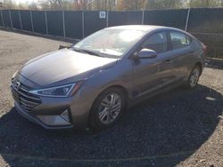 Salvage cars for sale at New Britain, CT auction: 2020 Hyundai Elantra SEL