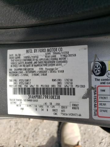 2009 Ford Fusion SEL