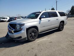 Salvage cars for sale from Copart Rancho Cucamonga, CA: 2018 Chevrolet Suburban C1500 LT