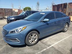 Salvage cars for sale from Copart Wilmington, CA: 2017 Hyundai Sonata SE