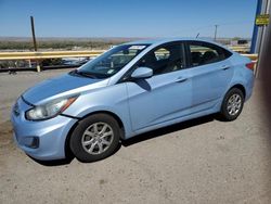 Salvage cars for sale at Albuquerque, NM auction: 2014 Hyundai Accent GLS