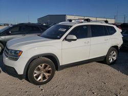 Salvage cars for sale from Copart Haslet, TX: 2018 Volkswagen Atlas SE