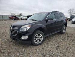 Salvage cars for sale from Copart Kansas City, KS: 2017 Chevrolet Equinox LT