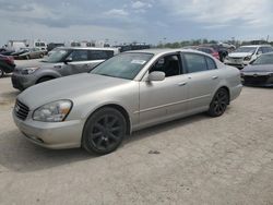 Salvage cars for sale at Indianapolis, IN auction: 2002 Infiniti Q45