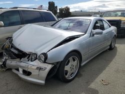 Salvage cars for sale at Martinez, CA auction: 2002 Mercedes-Benz CL 55 AMG