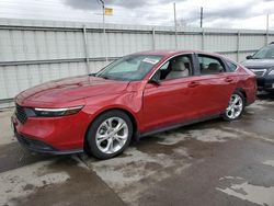 Salvage cars for sale at Littleton, CO auction: 2023 Honda Accord LX