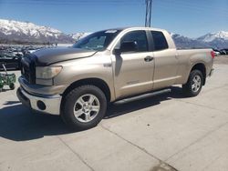 Salvage cars for sale from Copart Farr West, UT: 2008 Toyota Tundra Double Cab