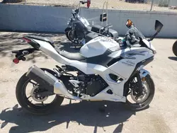 Salvage Motorcycles with No Bids Yet For Sale at auction: 2024 Kawasaki EX500