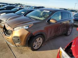 Salvage cars for sale from Copart Wilmer, TX: 2018 KIA Sportage LX