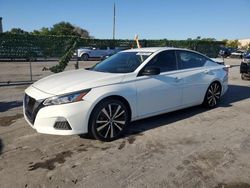 Nissan Altima sr salvage cars for sale: 2019 Nissan Altima SR