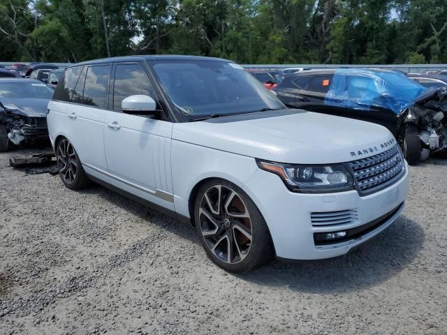 2016 Land Rover Range Rover Supercharged