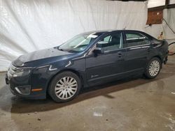 Salvage cars for sale from Copart Ebensburg, PA: 2010 Ford Fusion Hybrid