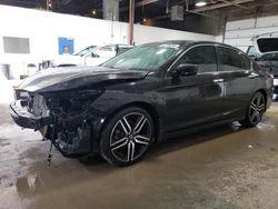 Salvage cars for sale from Copart Blaine, MN: 2017 Honda Accord Sport Special Edition