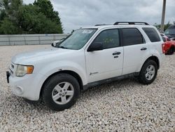 Salvage cars for sale from Copart New Braunfels, TX: 2011 Ford Escape Hybrid