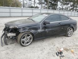 Vehiculos salvage en venta de Copart Loganville, GA: 2014 Mercedes-Benz C 250